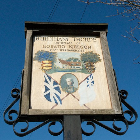 Burnham Thorpe village sign